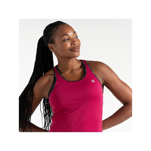 Bluzka damska Dare 2B różowa z okrągłym dekoltem 