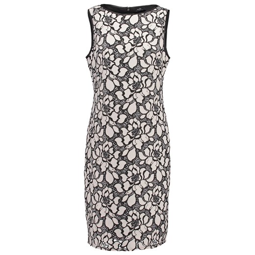 Sukienka letnia black/white zalando  abstrakcyjne wzory