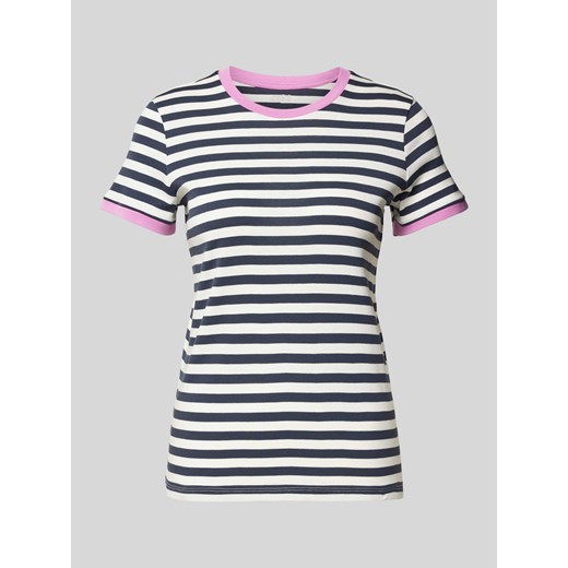 T-shirt z okrągłym dekoltem ze sklepu Peek&Cloppenburg  w kategorii Bluzki damskie - zdjęcie 173500535