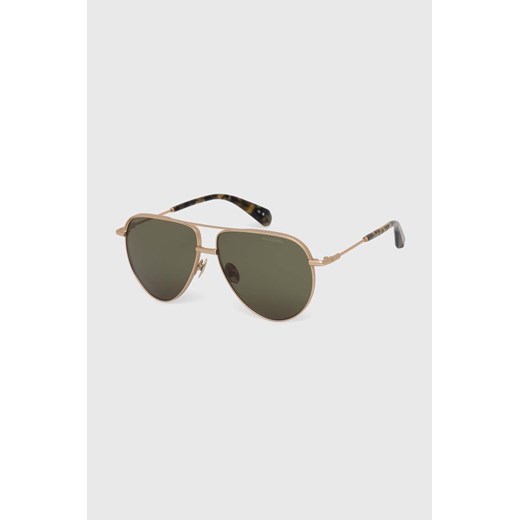 AllSaints okulary przeciwsłoneczne damskie kolor beżowy ALS700342058 58 ANSWEAR.com