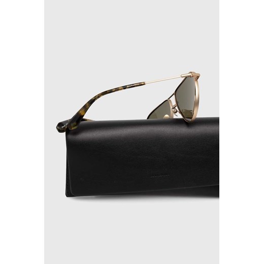 AllSaints okulary przeciwsłoneczne damskie kolor beżowy ALS700342058 58 ANSWEAR.com