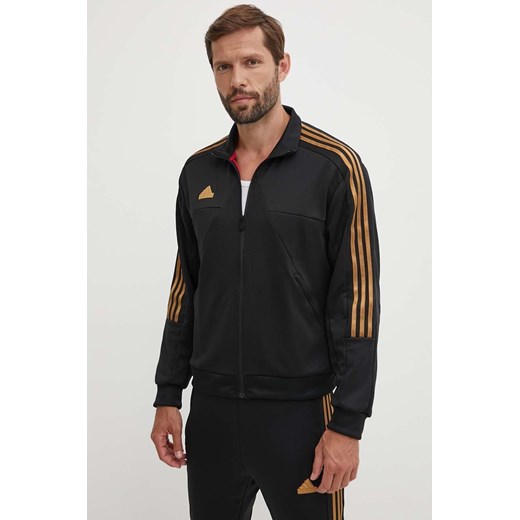 adidas bluza Tiro męska kolor czarny z aplikacją IW8866 ze sklepu ANSWEAR.com w kategorii Bluzy męskie - zdjęcie 173501816