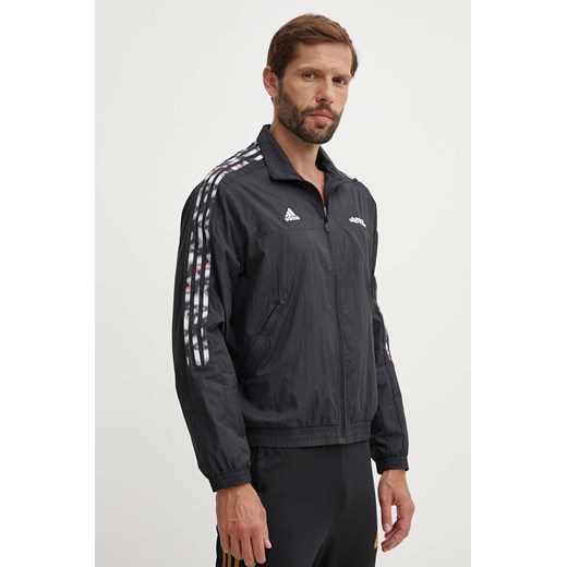 adidas bluza Pride męska kolor czarny z aplikacją IV7372 ze sklepu ANSWEAR.com w kategorii Bluzy męskie - zdjęcie 173501826