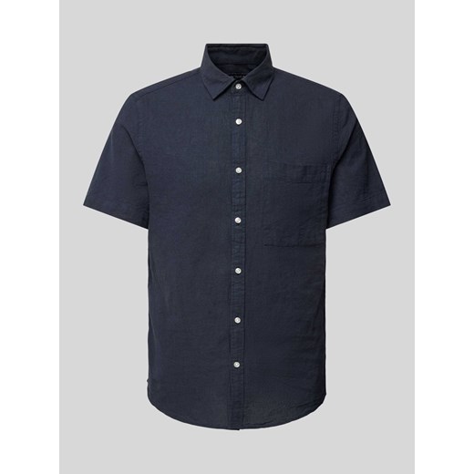 Koszula casualowa o kroju regular fit z kieszenią na piersi ze sklepu Peek&Cloppenburg  w kategorii Koszule męskie - zdjęcie 173504268