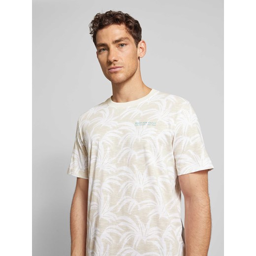 T-shirt we wzory na całej powierzchni Tom Tailor L Peek&Cloppenburg