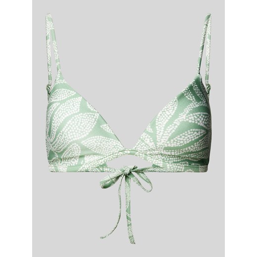 Top bikini z wyprofilowanymi miseczkami model ‘Akamu’ ze sklepu Peek&Cloppenburg  w kategorii Stroje kąpielowe - zdjęcie 173504326