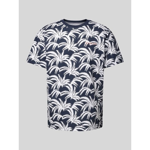 T-shirt we wzory na całej powierzchni ze sklepu Peek&Cloppenburg  w kategorii T-shirty męskie - zdjęcie 173504445