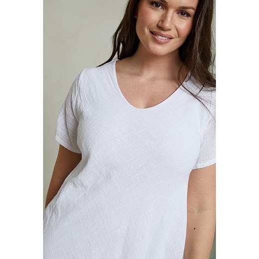 Curvy Lady Sukienka w kolorze białym Curvy Lady 48/50 Limango Polska okazja