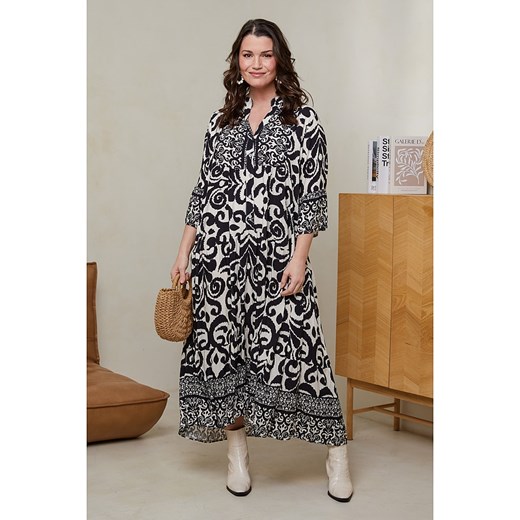 Curvy Lady Sukienka w kolorze czarno-białym ze sklepu Limango Polska w kategorii Sukienki - zdjęcie 173504608