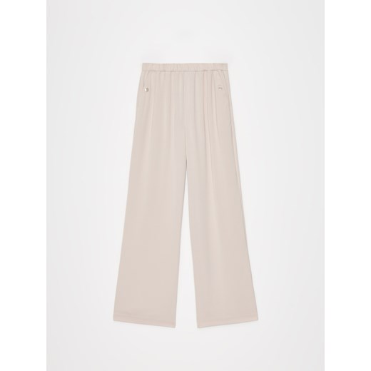 Mohito - Szerokie spodnie - beżowy Mohito 36 Mohito