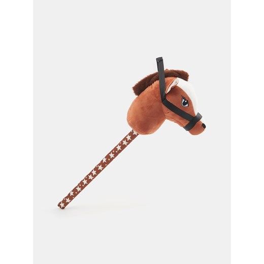 Sinsay - Zabawka koń na kiju - beżowy Sinsay One Size Sinsay