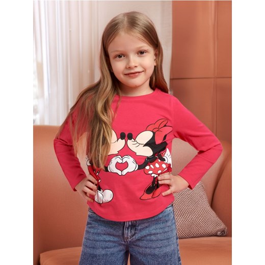 Sinsay - Koszulka Disney - czerwony ze sklepu Sinsay w kategorii Bluzki dziewczęce - zdjęcie 173506148