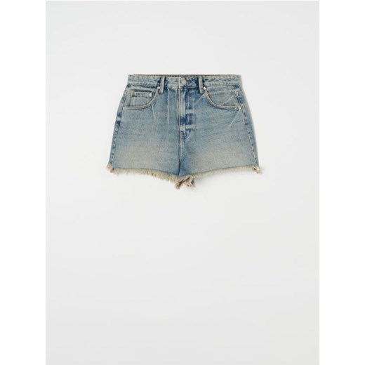 Sinsay - Szorty jeansowe - niebieski Sinsay 42 Sinsay
