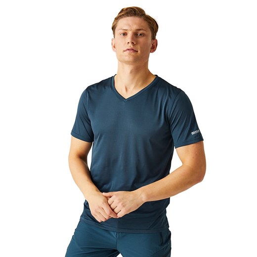 T-shirt męski Regatta niebieski