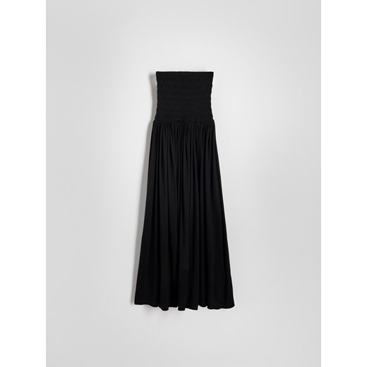 Reserved - Sukienka z wiskozą - czarny ze sklepu Reserved w kategorii Sukienki - zdjęcie 173511665