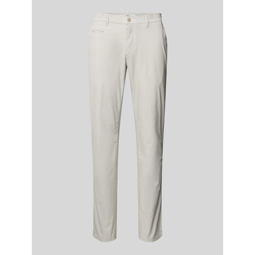 Spodnie o kroju regular fit z wpuszczanymi kieszeniami model ‘FABIO’ ze sklepu Peek&Cloppenburg  w kategorii Spodnie męskie - zdjęcie 173513689