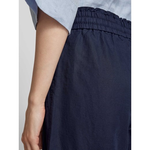 Spodnie lniane z szeroką nogawką i efektem denimu Esprit 38 Peek&Cloppenburg
