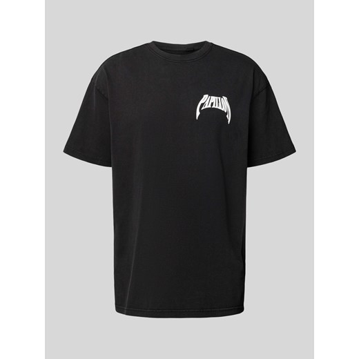 T-shirt z nadrukiem z napisem model ‘CHO ORIGAMI’ ze sklepu Peek&Cloppenburg  w kategorii T-shirty męskie - zdjęcie 173514105