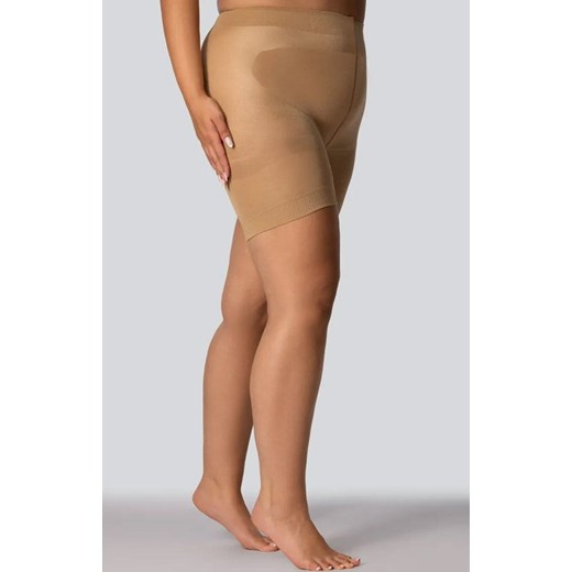 Szorty modelujące plus size ciemnobeżowe Smoothwear, Kolor ciemny beż (golden pearl), Rozmiar 5/6, Mona Queen Size ze sklepu Primodo w kategorii Bielizna wyszczuplająca - zdjęcie 173515206