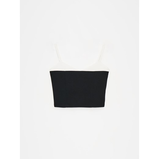 Mohito - Top na ramiączkach - czarny ze sklepu Mohito w kategorii Bluzki damskie - zdjęcie 173518116