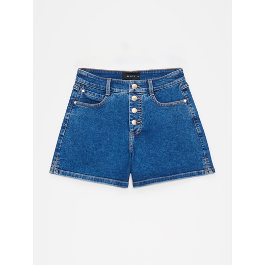 Mohito - Jeansowe szorty - niebieski ze sklepu Mohito w kategorii Szorty - zdjęcie 173518275