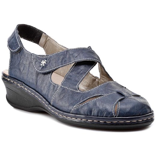 Sandały RIEKER - 66259-14 Blue eobuwie-pl  sandały