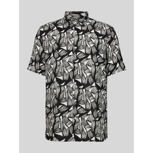 Koszula casualowa regular fit z kołnierzykiem typu kent ze sklepu Peek&Cloppenburg  w kategorii Koszule męskie - zdjęcie 173521848