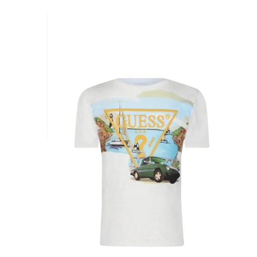 Guess T-shirt | Regular Fit ze sklepu Gomez Fashion Store w kategorii T-shirty chłopięce - zdjęcie 173522146