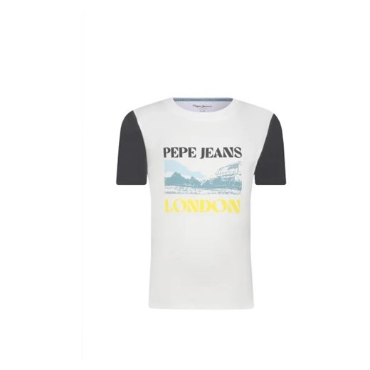 Pepe Jeans London T-shirt | Regular Fit ze sklepu Gomez Fashion Store w kategorii T-shirty chłopięce - zdjęcie 173522157