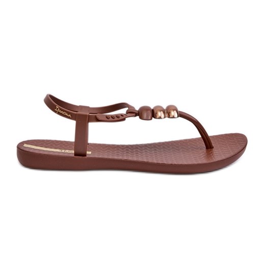 Damskie Płaskie Sandały Japonki 83507 Ipanema Class Blown Up Sandal Fem Brązowe Ipanema 37 ButyModne.pl