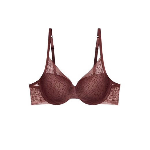 Triumph biustonosz usztywniany czekoladowy Signature Sheer WHP EX 10215948, Kolor czekoladowy, Rozmiar 75B, Triumph ze sklepu Intymna w kategorii Biustonosze - zdjęcie 173534165