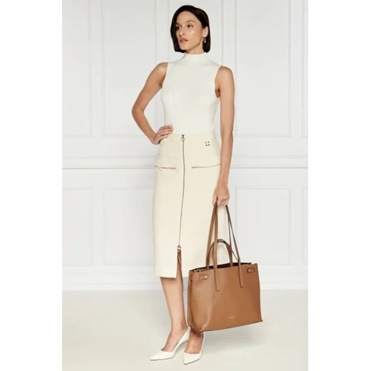Shopper bag Gianni Chiarini elegancka duża skórzana