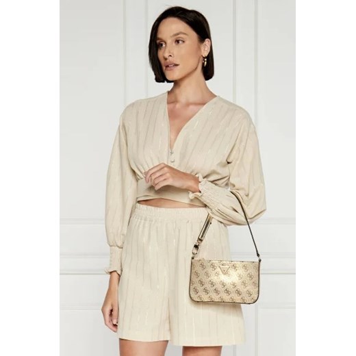 Kopertówka Guess na ramię matowa elegancka 
