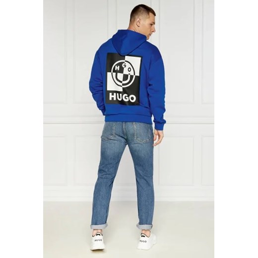 Hugo Blue Bluza Nabricoso | Regular Fit Hugo Blue XL Gomez Fashion Store