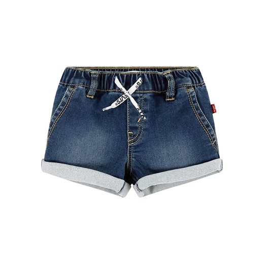 Levi&apos;s Kids Szorty dżinsowe w kolorze granatowym ze sklepu Limango Polska w kategorii Odzież dla niemowląt - zdjęcie 173534769