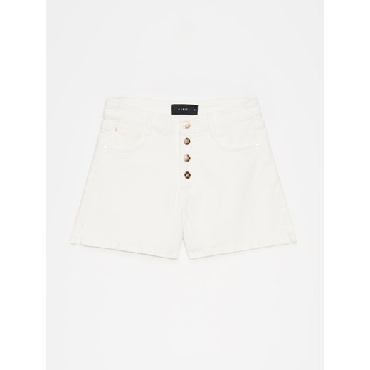 Mohito - Jeansowe szorty - biały Mohito 36 Mohito