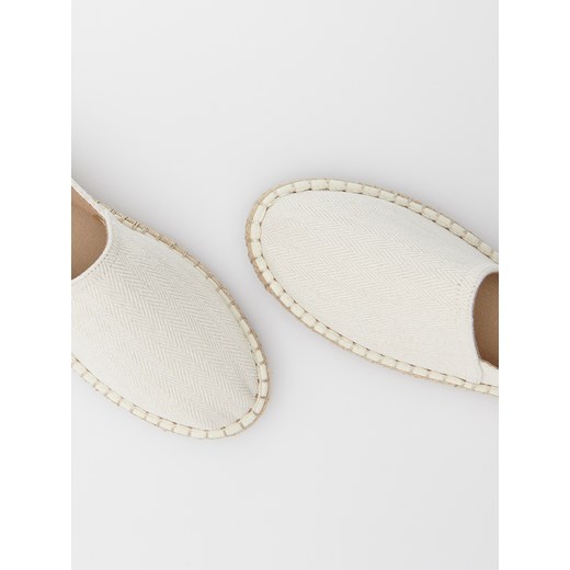 Espadryle męskie Reserved bez zapięcia z tkaniny casualowe