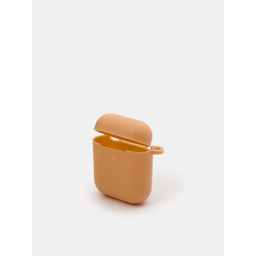 Sinsay - Etui na słuchawki AirPods - pomarańczowy Sinsay One Size Sinsay