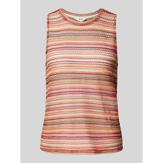 Top z dzianiny z okrągłym dekoltem model ‘ISA’ ze sklepu Peek&Cloppenburg  w kategorii Bluzki damskie - zdjęcie 173539648