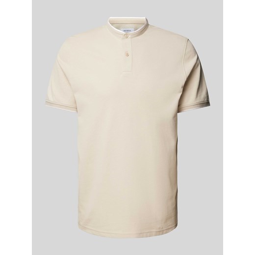 Koszulka polo z krótką listwą guzikową ze sklepu Peek&Cloppenburg  w kategorii T-shirty męskie - zdjęcie 173539696