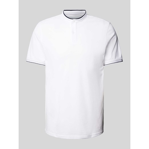Koszulka polo z krótką listwą guzikową ze sklepu Peek&Cloppenburg  w kategorii T-shirty męskie - zdjęcie 173539705