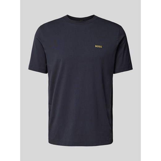 T-shirt z nadrukiem z logo ze sklepu Peek&Cloppenburg  w kategorii T-shirty męskie - zdjęcie 173539796