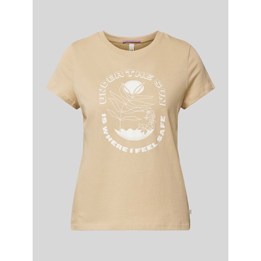 T-shirt z nadrukowanym motywem ze sklepu Peek&Cloppenburg  w kategorii Bluzki damskie - zdjęcie 173539799