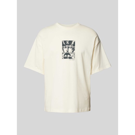 T-shirt z nadrukowanym motywem ze sklepu Peek&Cloppenburg  w kategorii T-shirty męskie - zdjęcie 173543389