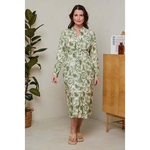 Curvy Lady Sukienka w kolorze zielonym Curvy Lady 48/50 okazyjna cena Limango Polska