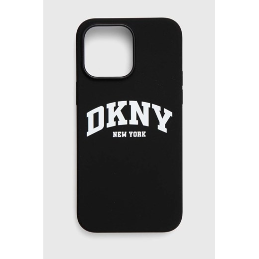 Dkny etui na telefon iPhone 14 Pro Max 6.7&quot; kolor czarny DKHMP14XSNYACH One size ANSWEAR.com