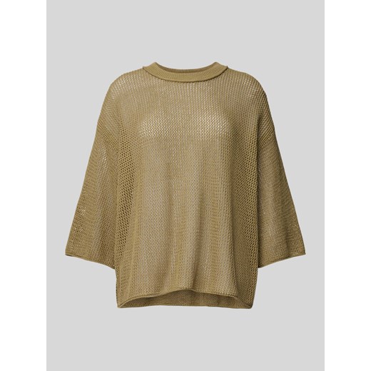 Sweter z dzianiny z szerokimi rękawami model ‘NILAY’ ze sklepu Peek&Cloppenburg  w kategorii Swetry damskie - zdjęcie 173553028