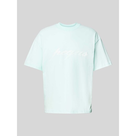 T-shirt o kroju oversized z nadrukiem z logo ze sklepu Peek&Cloppenburg  w kategorii T-shirty męskie - zdjęcie 173553077
