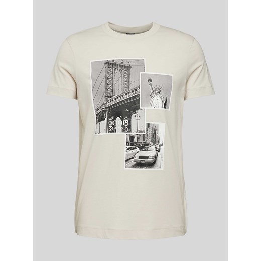 T-shirt z okrągłym dekoltem ze sklepu Peek&Cloppenburg  w kategorii T-shirty męskie - zdjęcie 173553569