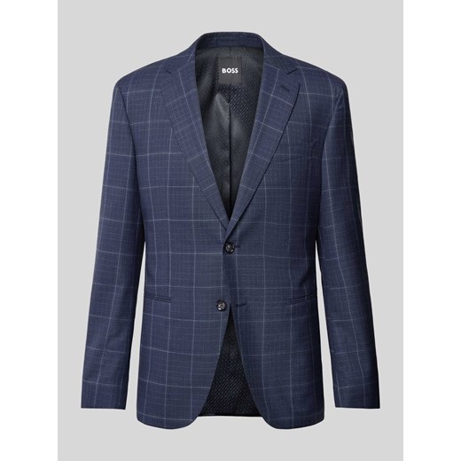 Marynarka o kroju slim fit ze wzorem w kratę model ‘Huge’ ze sklepu Peek&Cloppenburg  w kategorii Marynarki męskie - zdjęcie 173553576